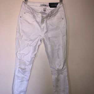 White Charlotte Russe Jeans size 2 brand new